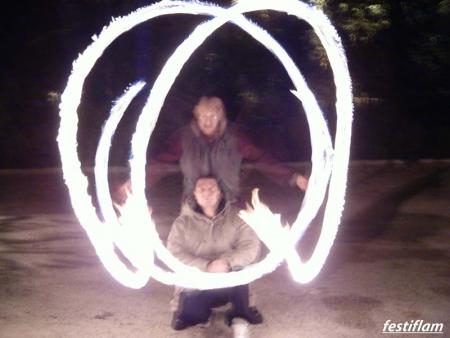 bolas ou cha�nes de feu
